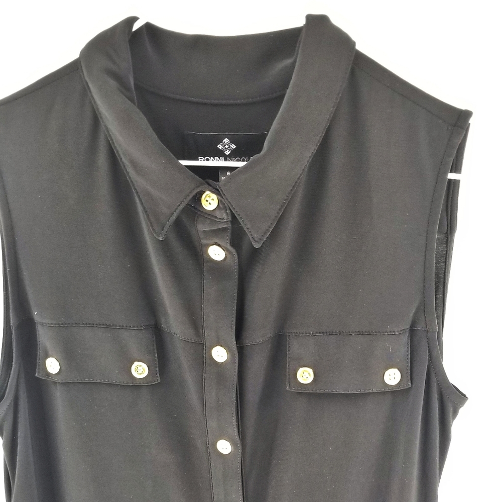 Ronni Nicole black dress size 6